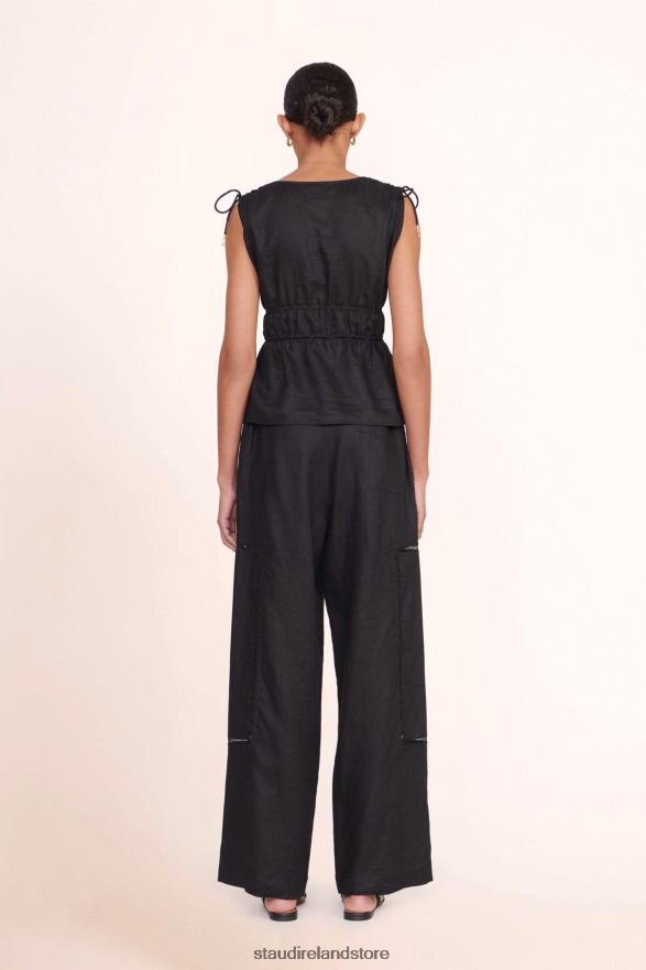 Women Clothing Black STAUD KENDRA TOP H8RLPJ374