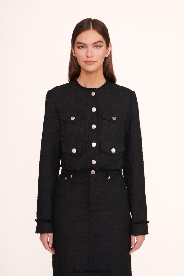 Women Clothing Black STAUD KEYLA JACKET H8RLPJ611
