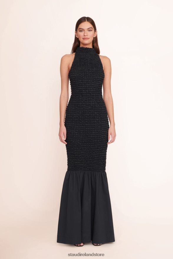 Women Clothing Black STAUD KIERA DRESS H8RLPJ179