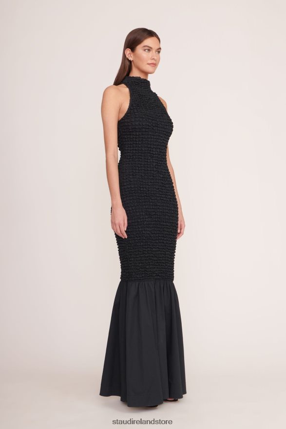 Women Clothing Black STAUD KIERA DRESS H8RLPJ179