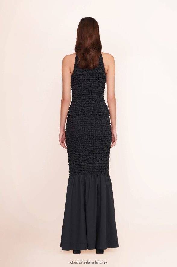 Women Clothing Black STAUD KIERA DRESS H8RLPJ179