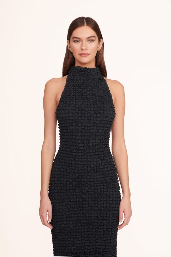 Women Clothing Black STAUD KIERA DRESS H8RLPJ179