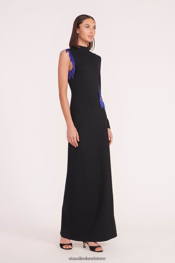 Women Clothing Black STAUD KIRSTEN DRESS H8RLPJ16