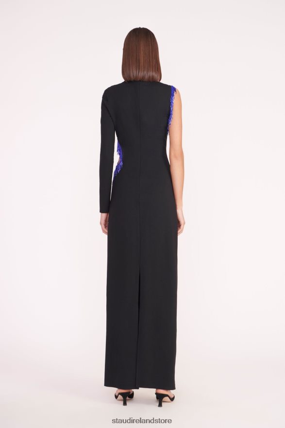 Women Clothing Black STAUD KIRSTEN DRESS H8RLPJ16
