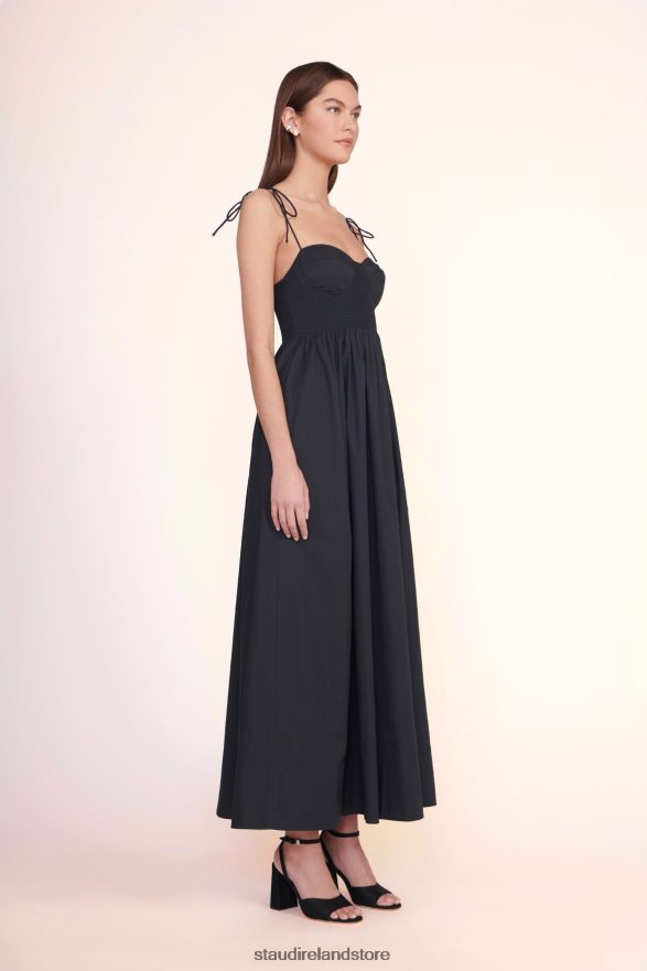 Women Clothing Black STAUD LANDRY DRESS H8RLPJ199