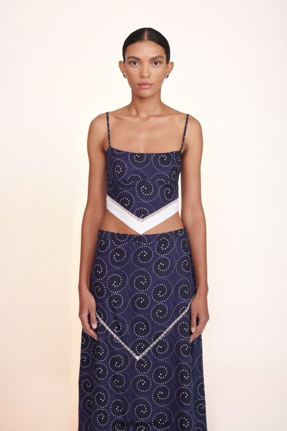 Navy Whirlpool White