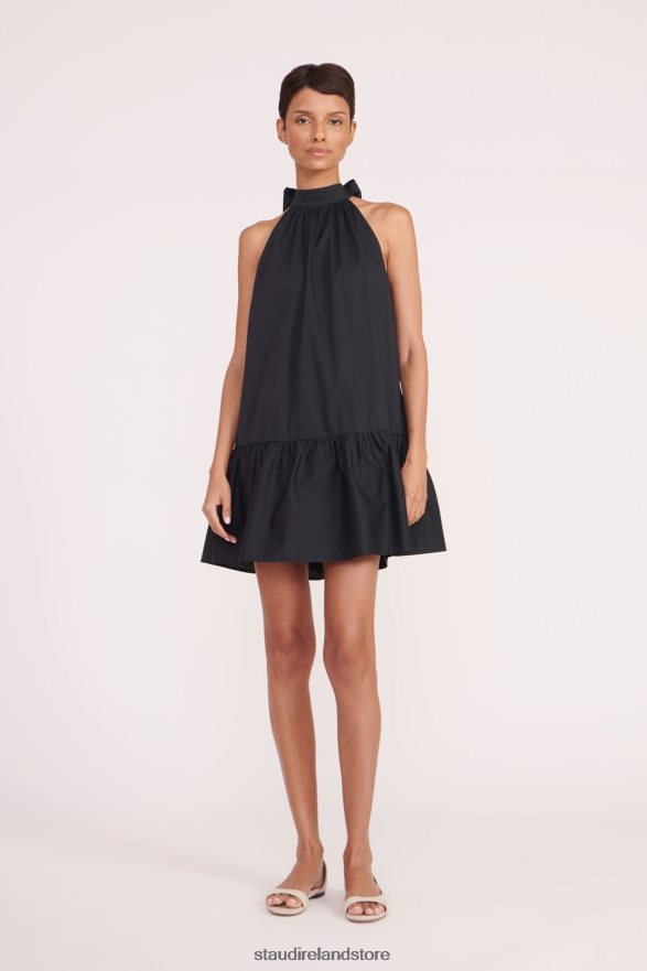 Women Clothing Black STAUD MARLOWE DRESS H8RLPJ33