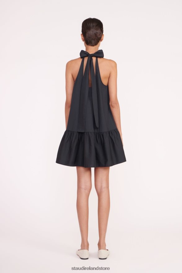 Women Clothing Black STAUD MARLOWE DRESS H8RLPJ33