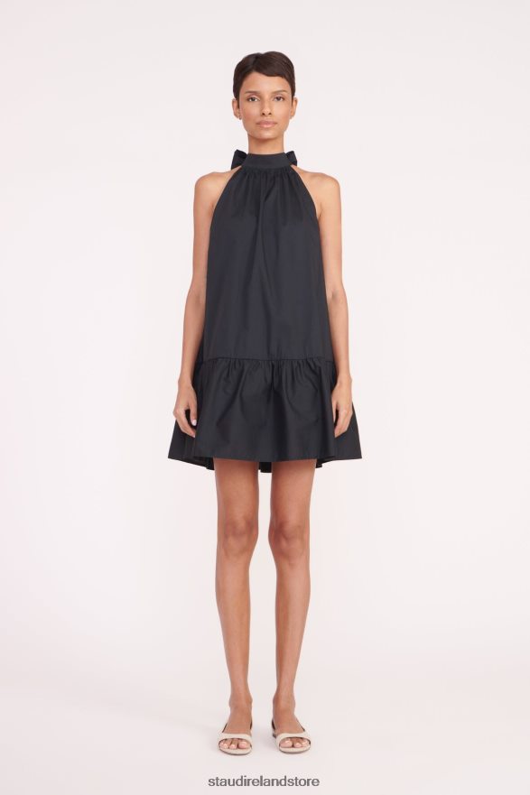 Women Clothing Black STAUD MARLOWE DRESS H8RLPJ33