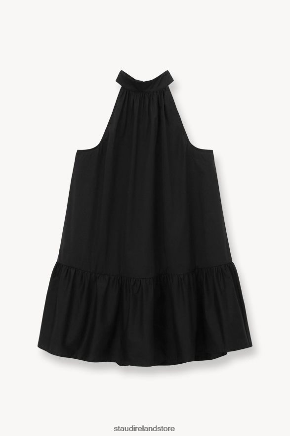 Women Clothing Black STAUD MARLOWE DRESS H8RLPJ33