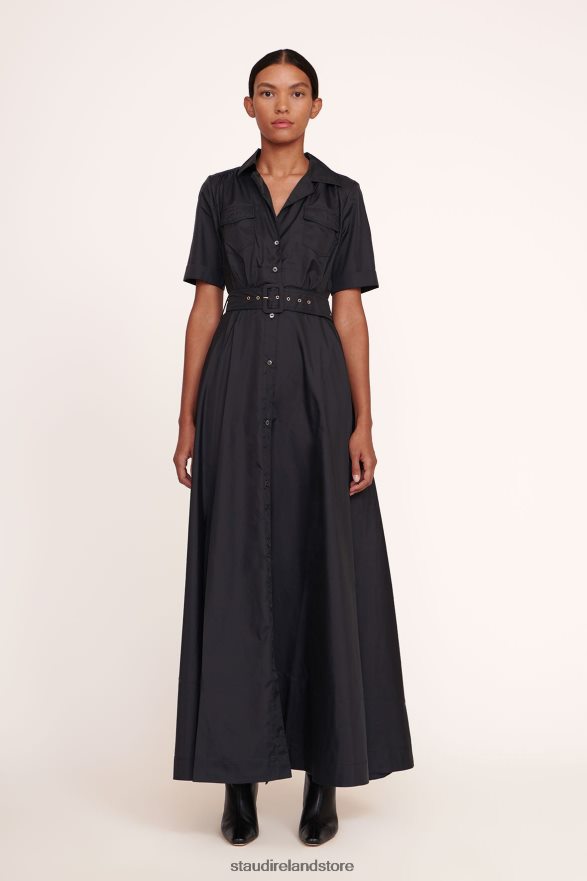Women Clothing Black STAUD MILLIE DRESS H8RLPJ167