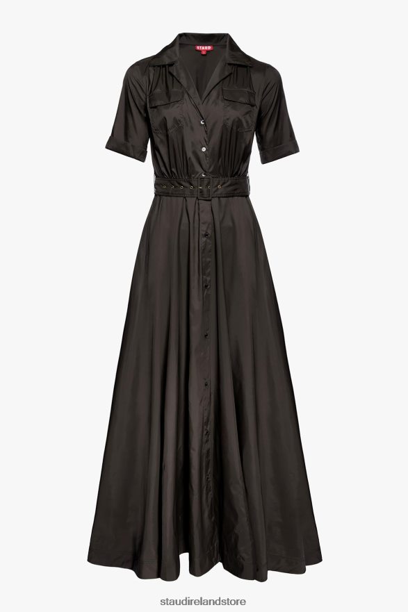 Women Clothing Black STAUD MILLIE DRESS H8RLPJ167