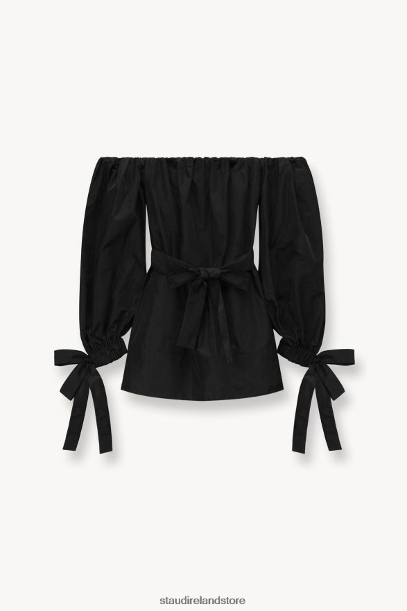 Women Clothing Black STAUD MINI COLBY DRESS H8RLPJ184