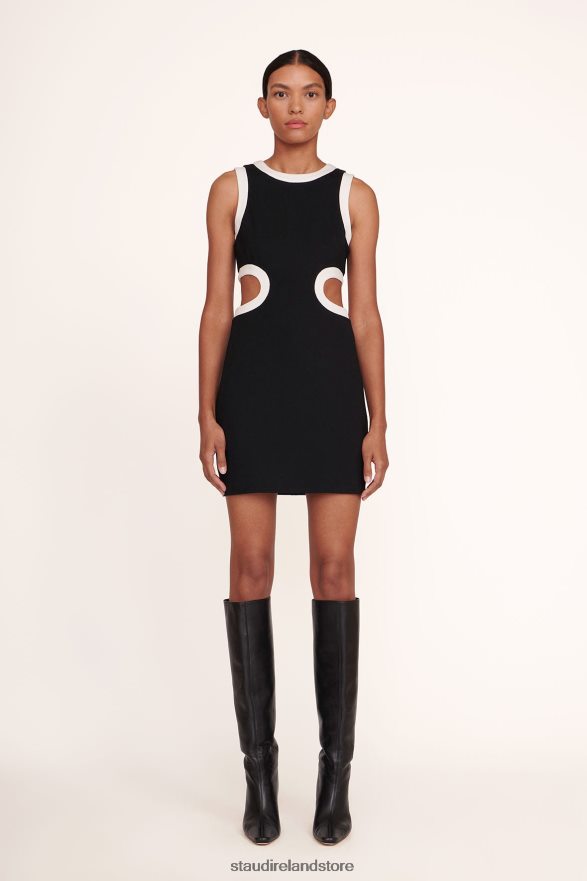 Women Clothing Black STAUD MINI DOLCE DRESS H8RLPJ197