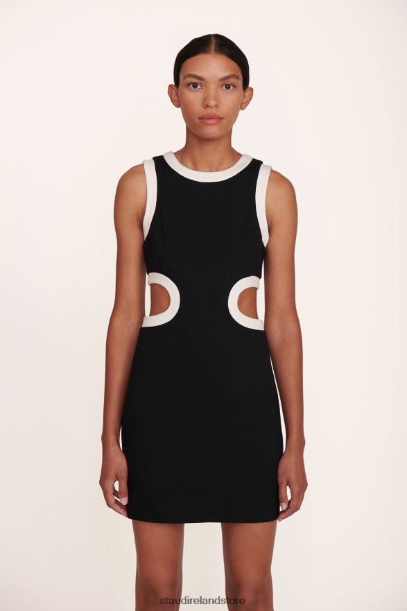 Women Clothing Black STAUD MINI DOLCE DRESS H8RLPJ197