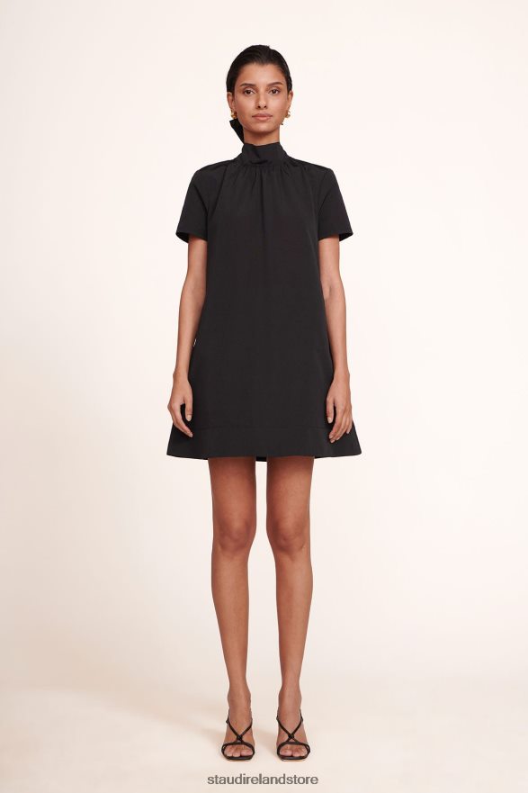 Women Clothing Black STAUD MINI ILANA DRESS H8RLPJ141