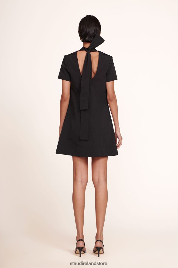 Women Clothing Black STAUD MINI ILANA DRESS H8RLPJ141
