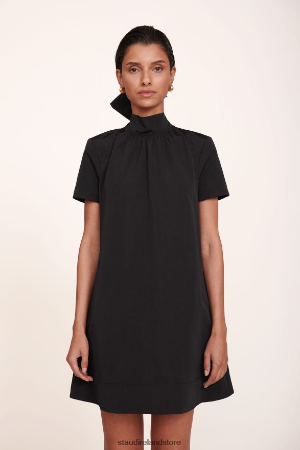 Women Clothing Black STAUD MINI ILANA DRESS H8RLPJ141