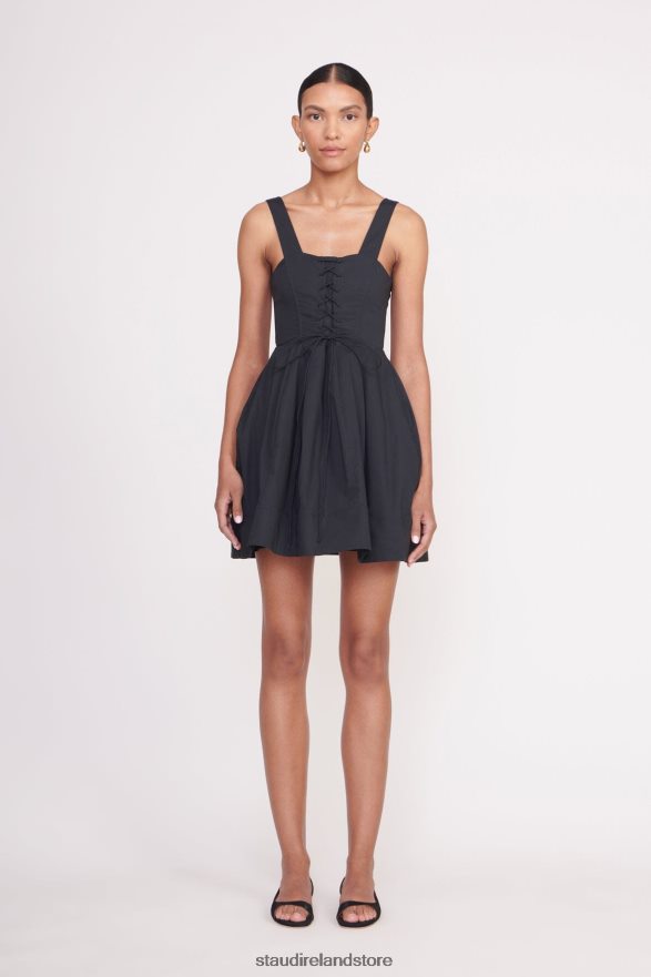 Women Clothing Black STAUD MINI SUTTON DRESS H8RLPJ72
