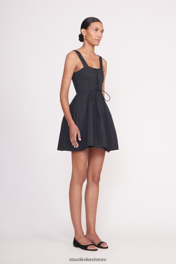 Women Clothing Black STAUD MINI SUTTON DRESS H8RLPJ72