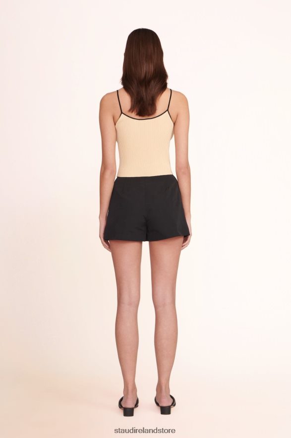 Women Clothing Black STAUD OAK SHORT H8RLPJ535
