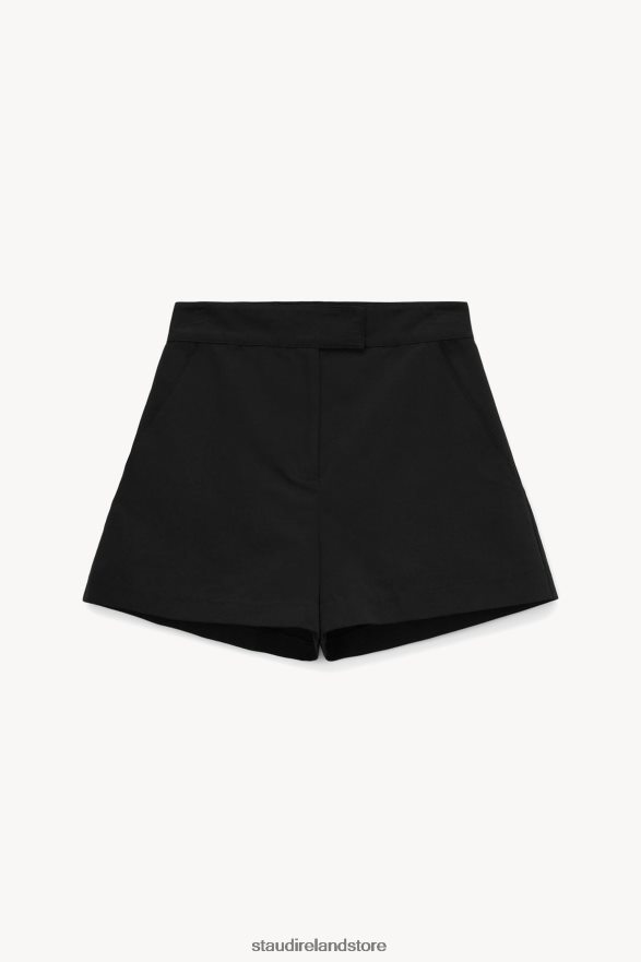 Women Clothing Black STAUD OAK SHORT H8RLPJ535