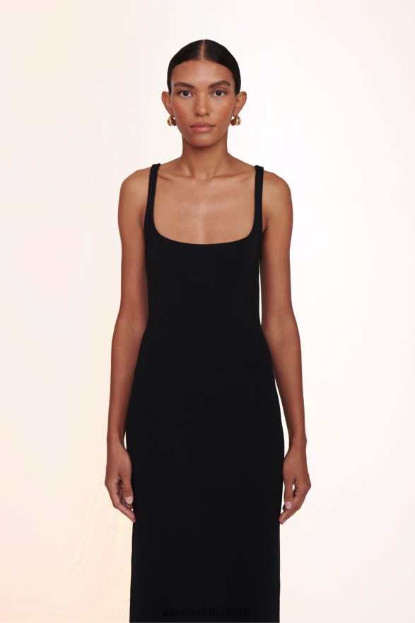 Women Clothing Black STAUD PAITYN DRESS H8RLPJ252