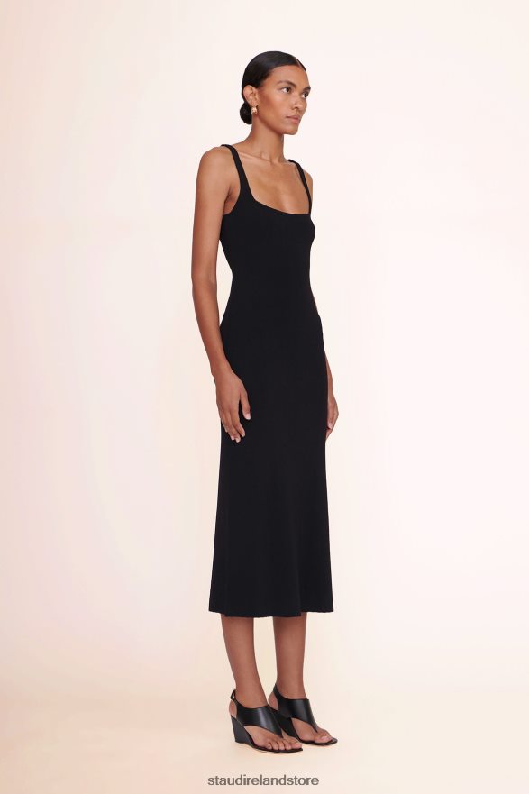Women Clothing Black STAUD PAITYN DRESS H8RLPJ252