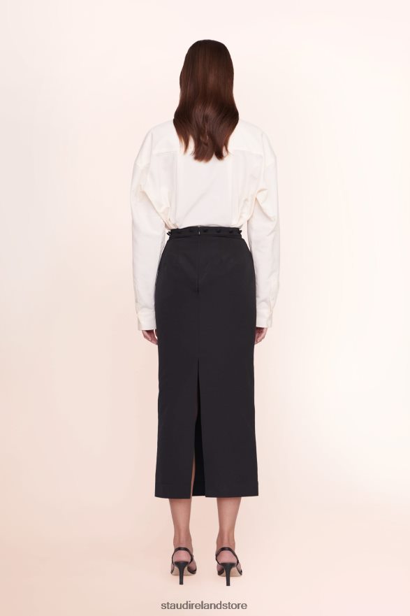 Women Clothing Black STAUD PRUNELLA SKIRT H8RLPJ484