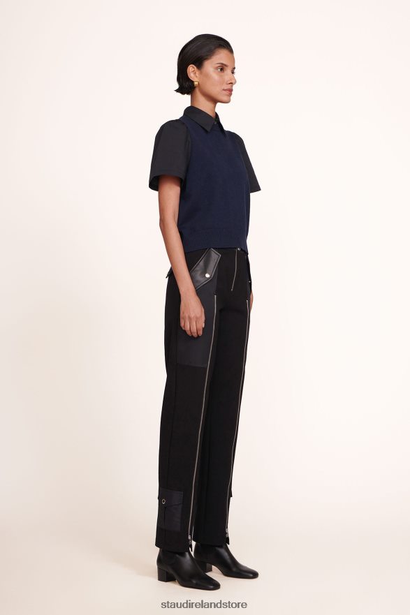Women Clothing Black STAUD SESAME PANT H8RLPJ553