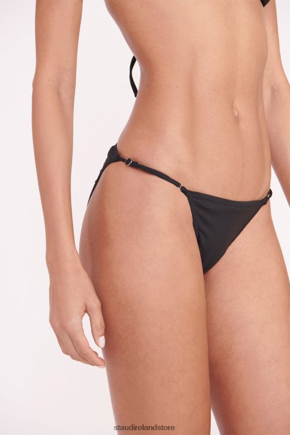 Women Clothing Black STAUD SISLEY STRING BOTTOM H8RLPJ707