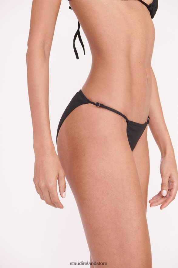 Women Clothing Black STAUD SISLEY STRING BOTTOM H8RLPJ707