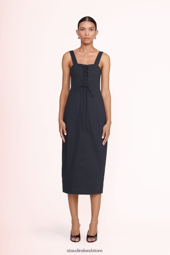 Women Clothing Black STAUD SUTTON DRESS H8RLPJ158