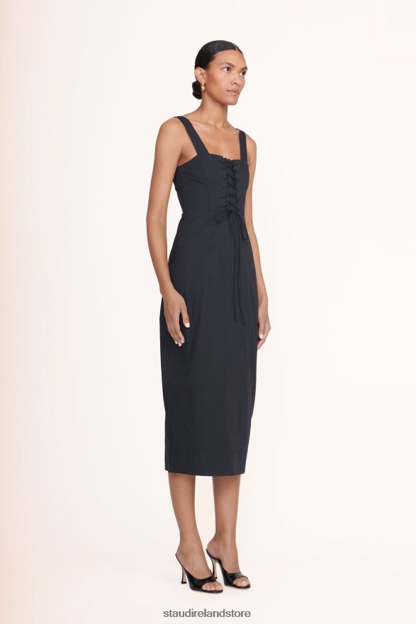 Women Clothing Black STAUD SUTTON DRESS H8RLPJ158