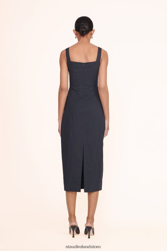 Women Clothing Black STAUD SUTTON DRESS H8RLPJ158