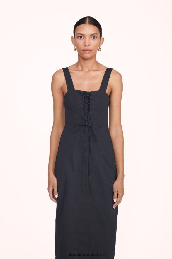 Women Clothing Black STAUD SUTTON DRESS H8RLPJ158