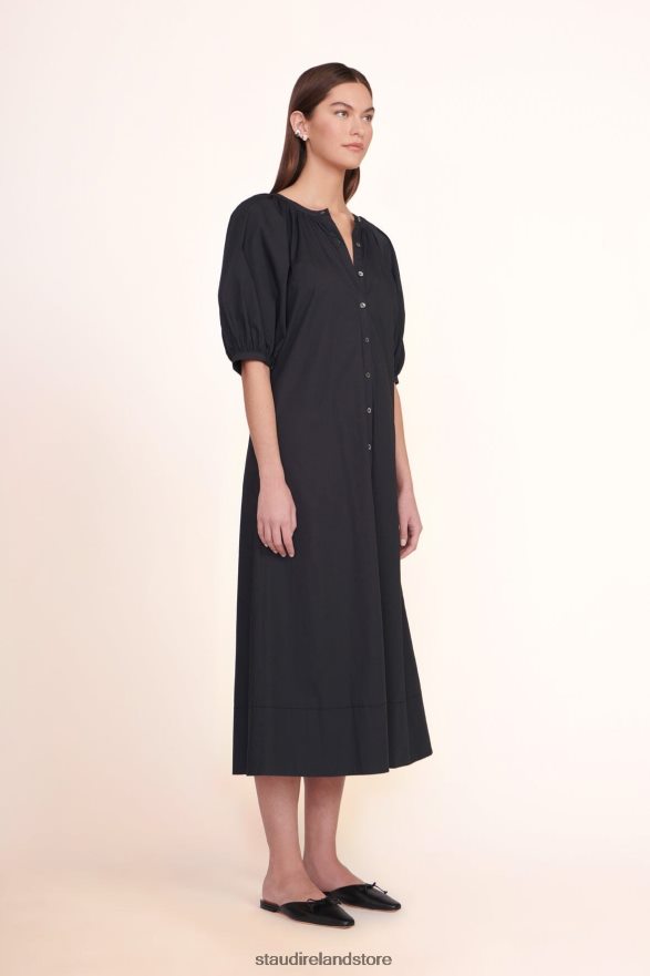 Women Clothing Black STAUD VINCENT DRESS H8RLPJ265
