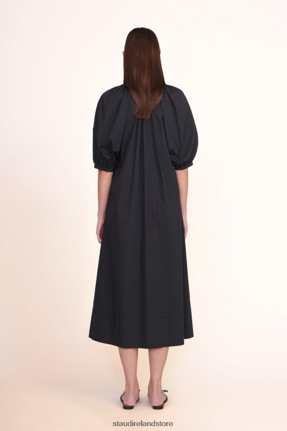Women Clothing Black STAUD VINCENT DRESS H8RLPJ265