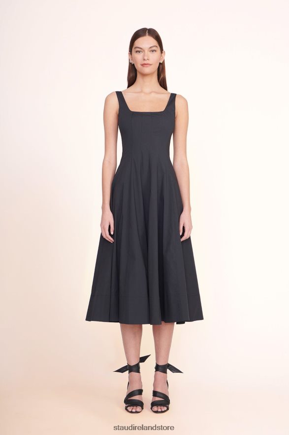 Women Clothing Black STAUD WELLS DRESS H8RLPJ47