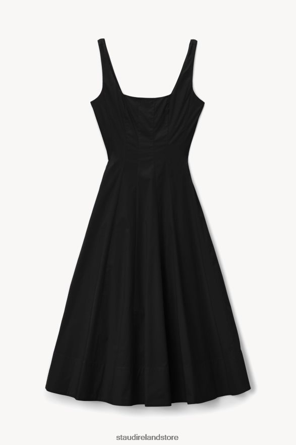 Women Clothing Black STAUD WELLS DRESS H8RLPJ47
