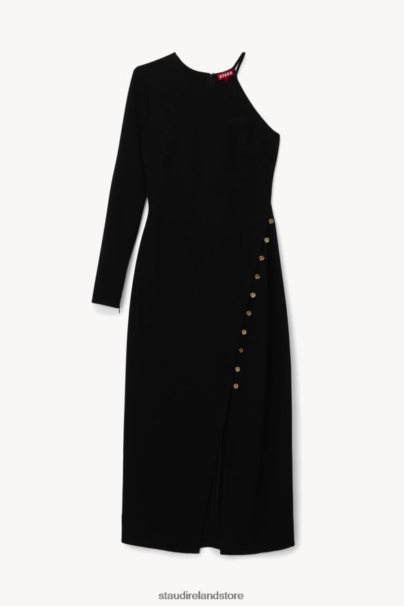 Women Clothing Black STAUD ZHURI TUNIC H8RLPJ269