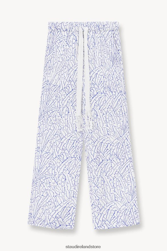 Women Clothing Blue Palm STAUD ALIZE PANT H8RLPJ515