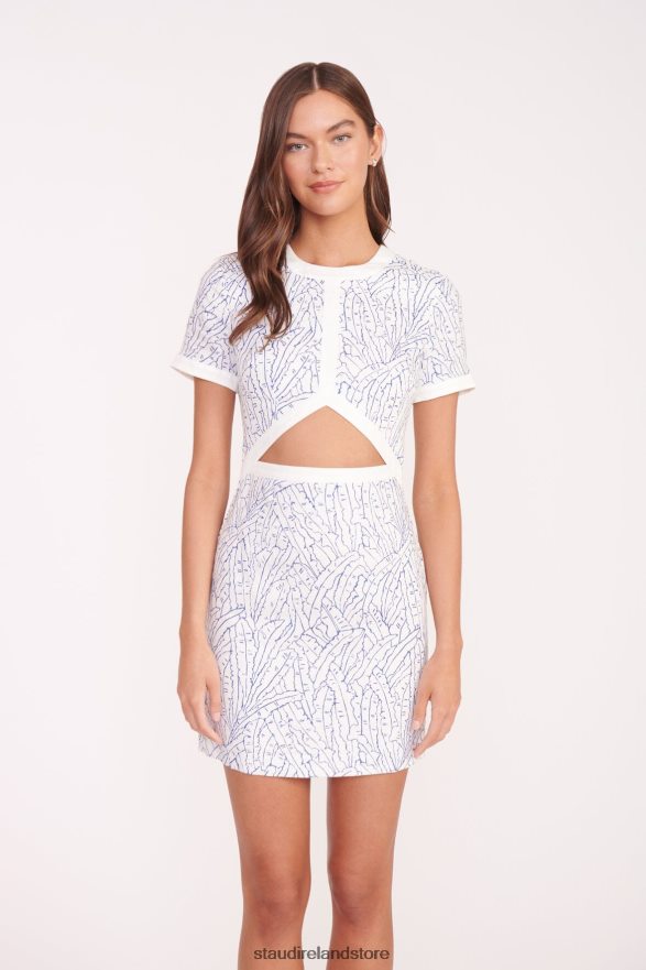 Women Clothing Blue Palm STAUD MINI PERLA DRESS H8RLPJ44