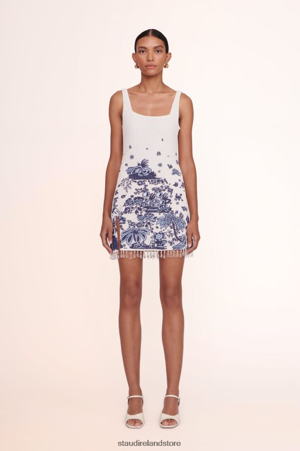 Women Clothing Blue Toile STAUD LE SABLE DRESS H8RLPJ20