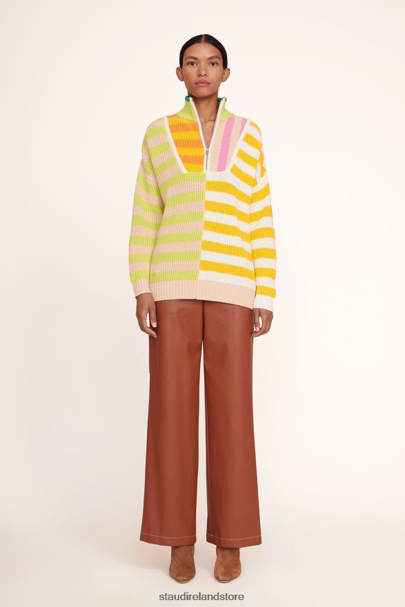 Women Clothing Capri Stripe Multi STAUD HAMPTON SWEATER H8RLPJ596