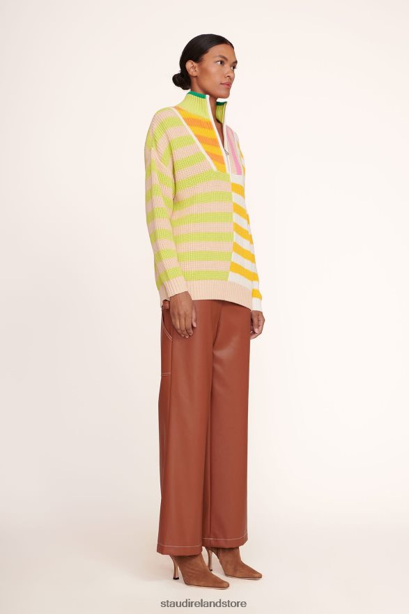 Women Clothing Capri Stripe Multi STAUD HAMPTON SWEATER H8RLPJ596