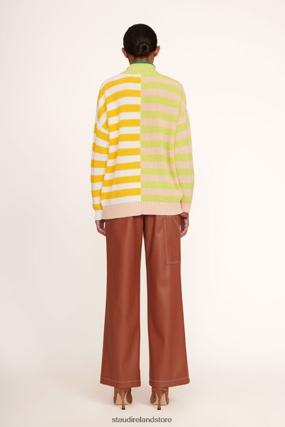 Women Clothing Capri Stripe Multi STAUD HAMPTON SWEATER H8RLPJ596