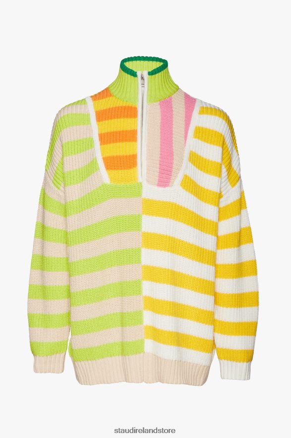 Women Clothing Capri Stripe Multi STAUD HAMPTON SWEATER H8RLPJ596