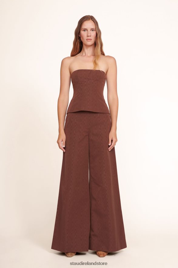 Women Clothing Chocolate STAUD OAK PANT H8RLPJ552