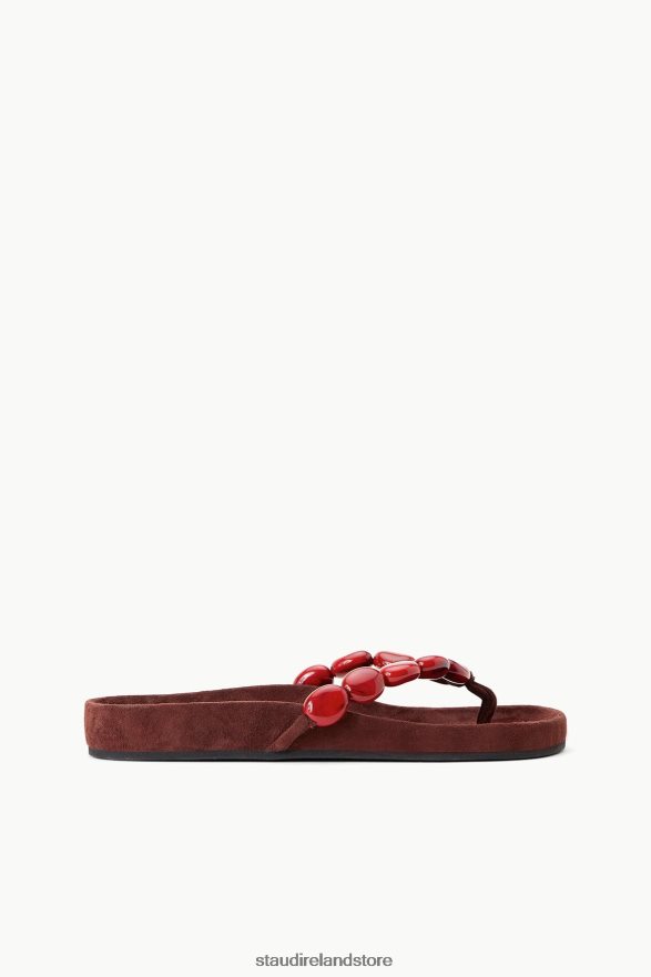 Women Clothing Clove Coral STAUD ANDRE SLIDE H8RLPJ656